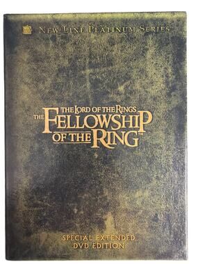 The Lord of the Rings The Fellowship of the Ring DVD Special Extended 4 Disc Set